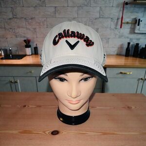 Callaway Tour iSeries FT Fusion Technology White Golf Hat Adjustable Cap